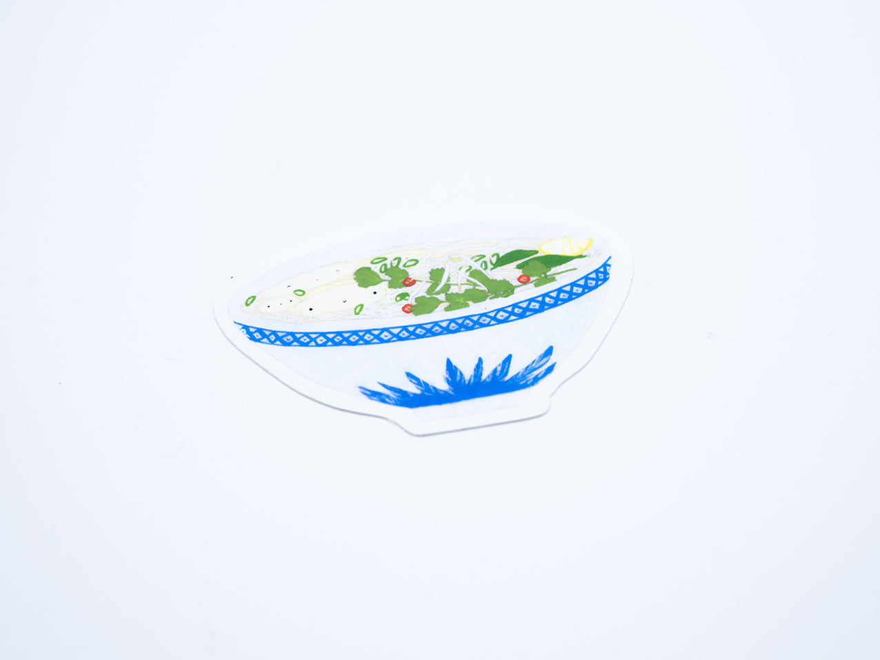 Reisundpapier Sticker Pho Bowl