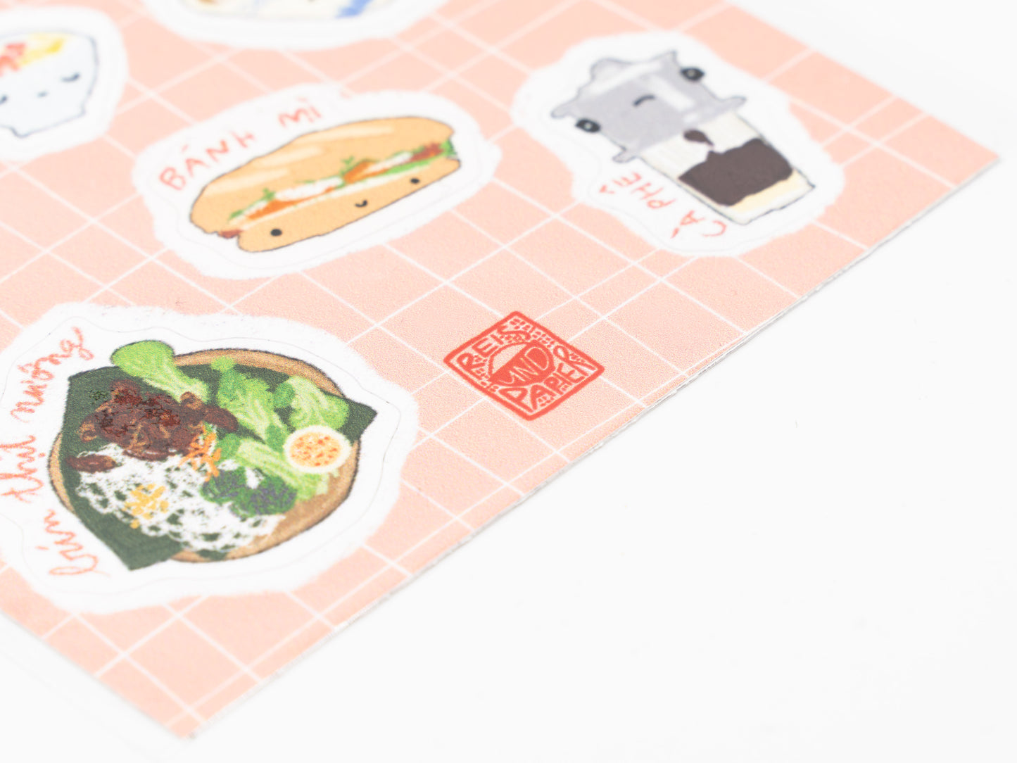 Stickerbogen Vietnamese Food