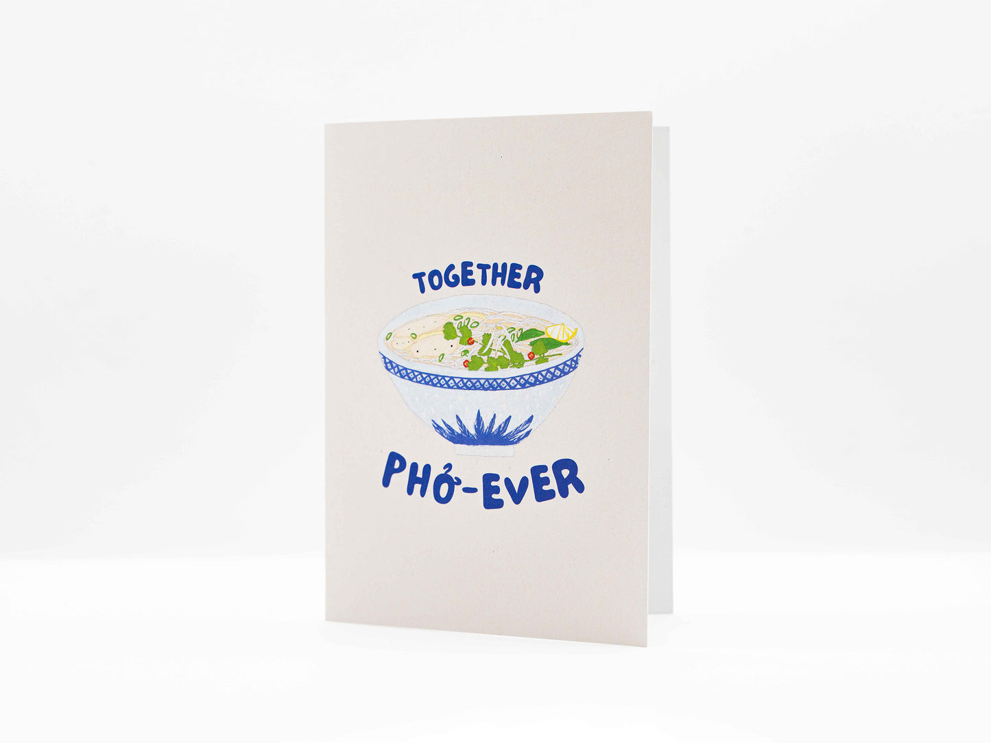 Klappkarte Pho "Pho-ever Together"