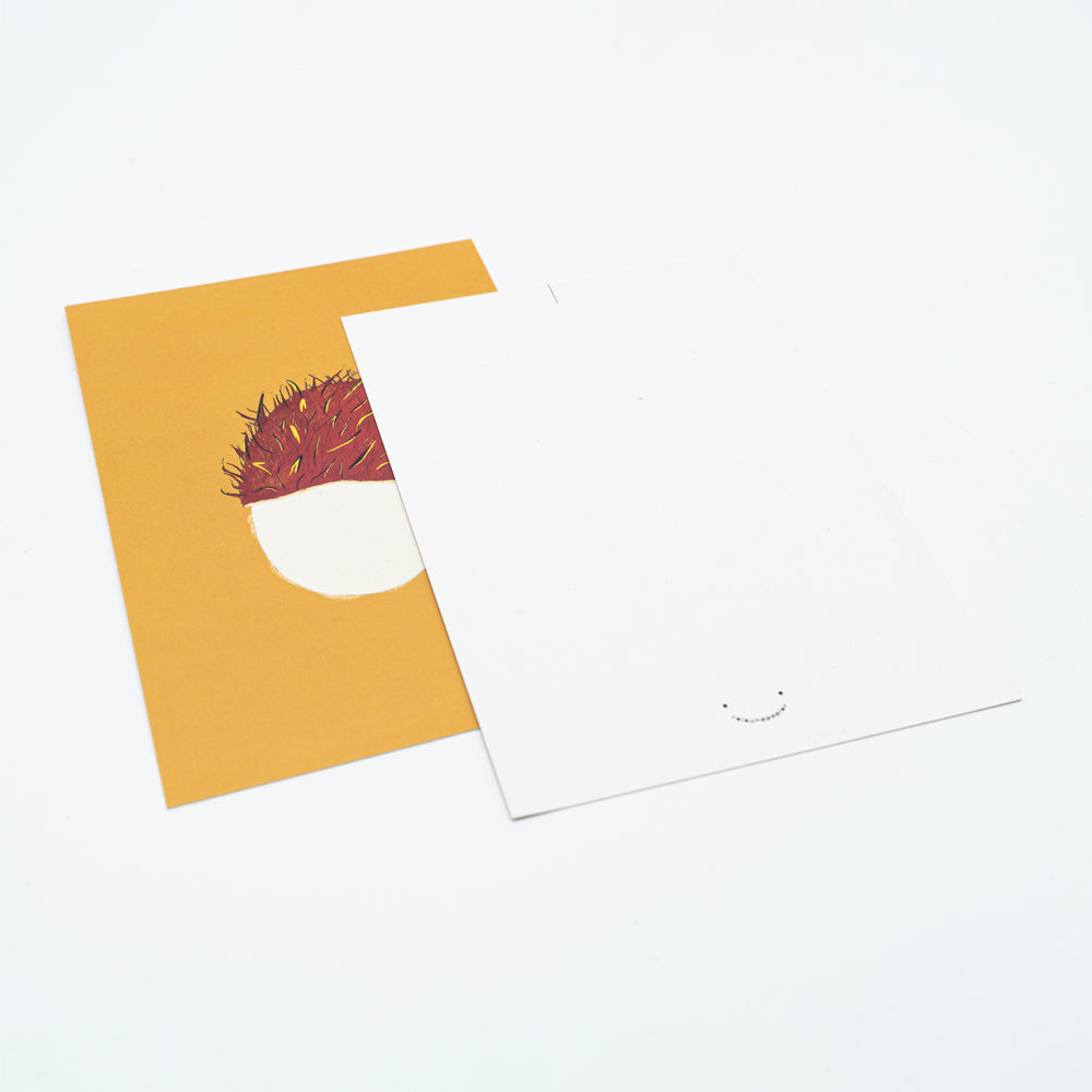 Postkarte Rambutan
