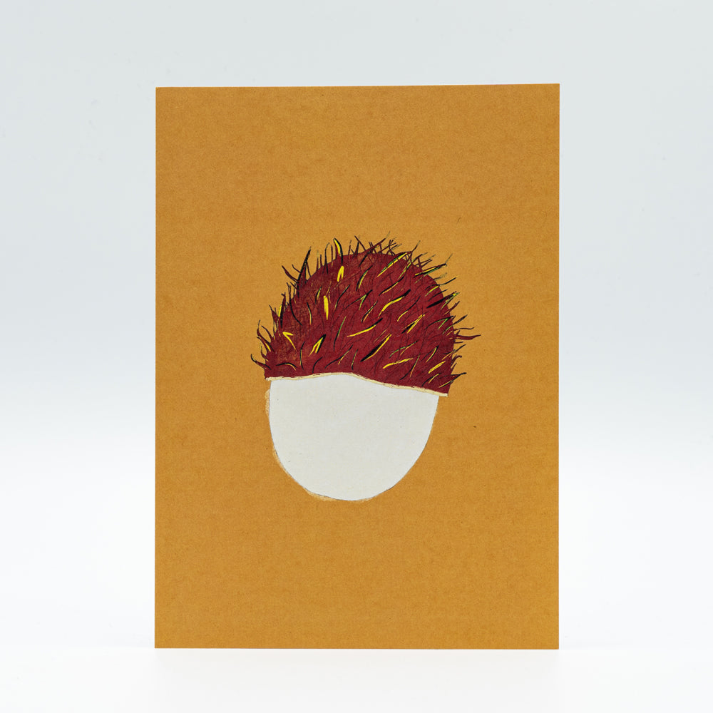 Postkarte Rambutan