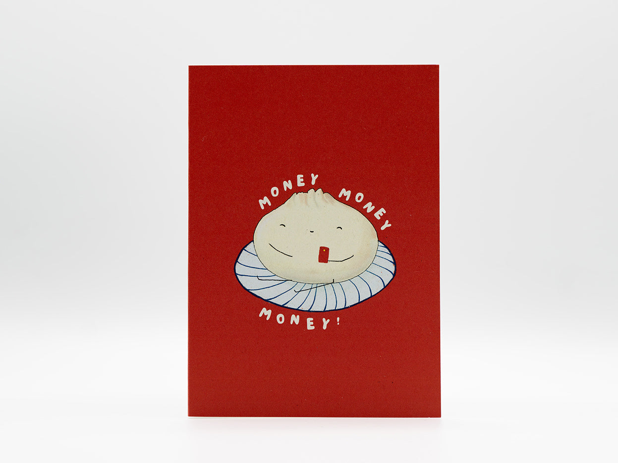 Klappkarte Bao "Money Money Money"