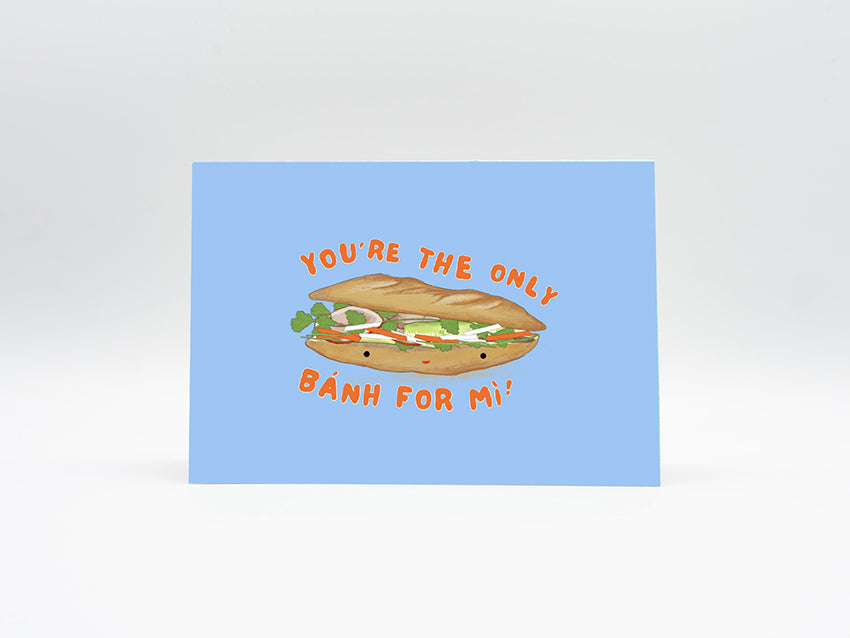 Klappkarte Banh Mi "You're the perfect Bánh for Mì"