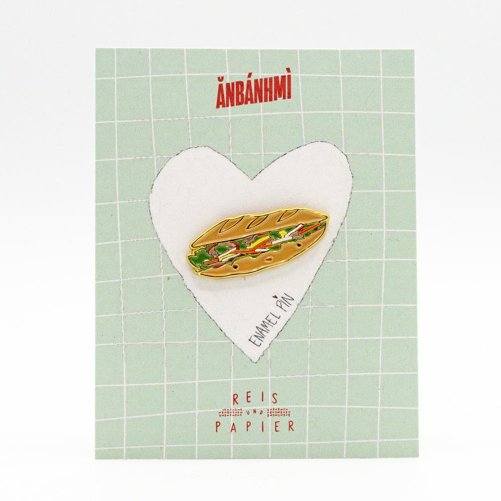 Enamel pin "Bánh mì"