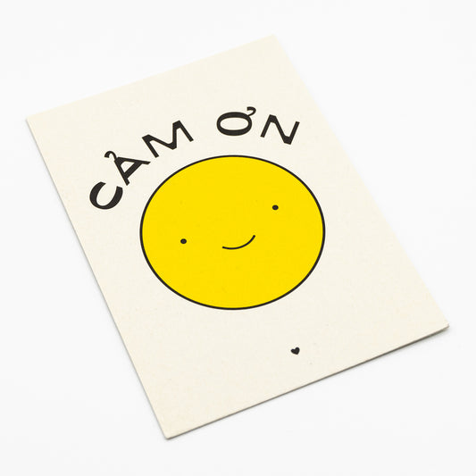 Postkarte Vietnamesisch Danke Thank you "cam on"