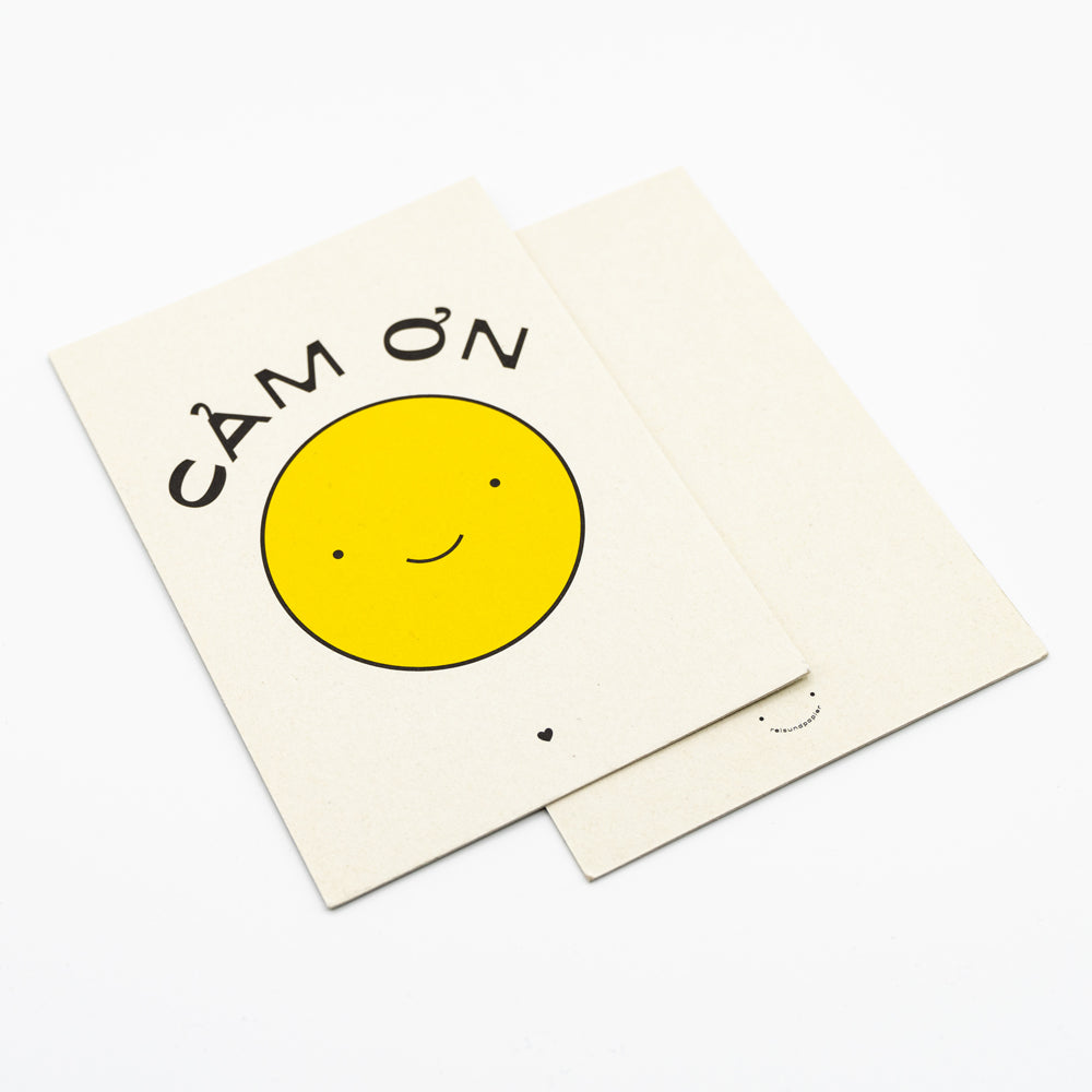 Postkarte Vietnamesisch Danke Thank you "cam on"