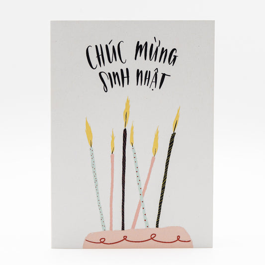 Klappkarte Vietnamesisch "Chuc mung sinh nhat"