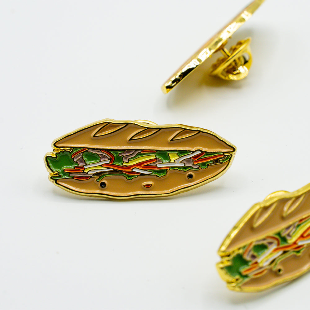 Enamel pin "Bánh mì"